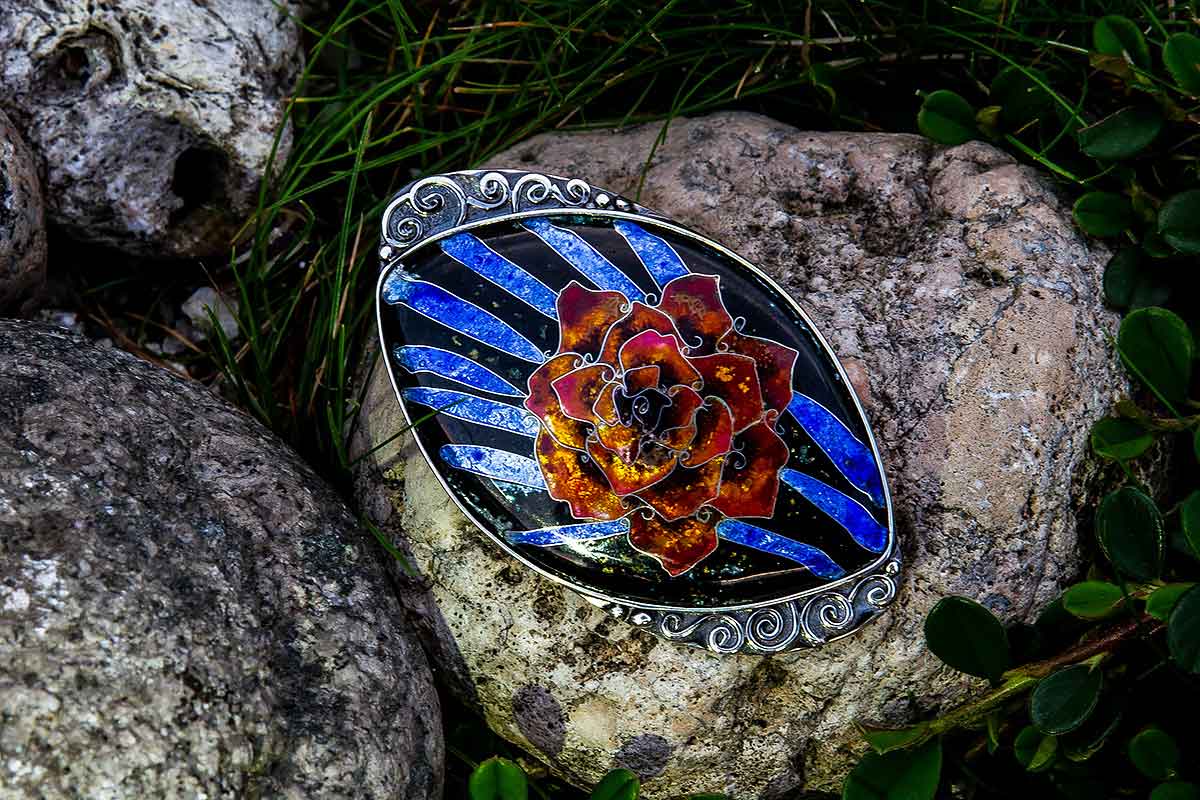 BROOCH “FLORA”