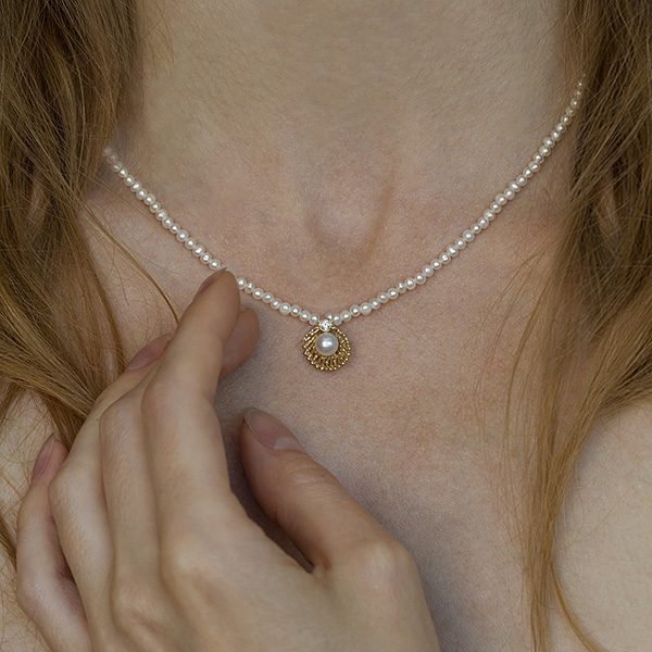 Pearl & Precious Stone Pendants