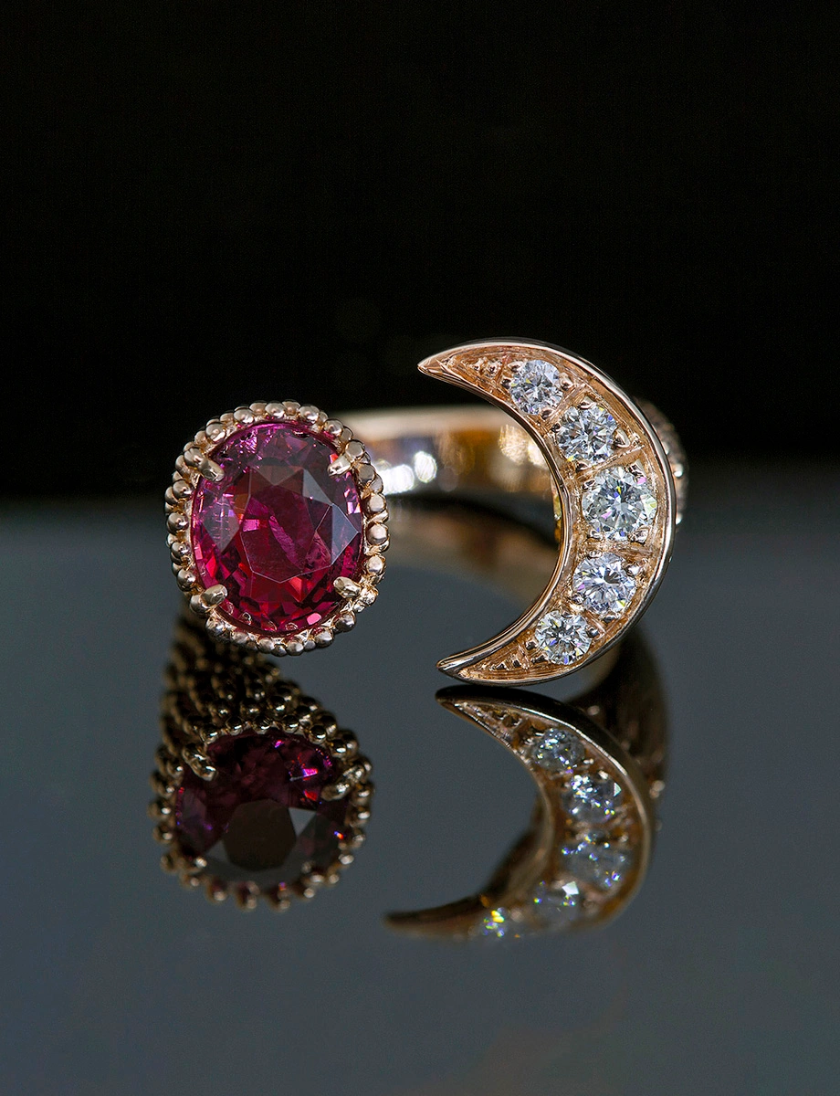 omalgami-jeweler-Exclusive-Jewelry Ring “Lord of magic”